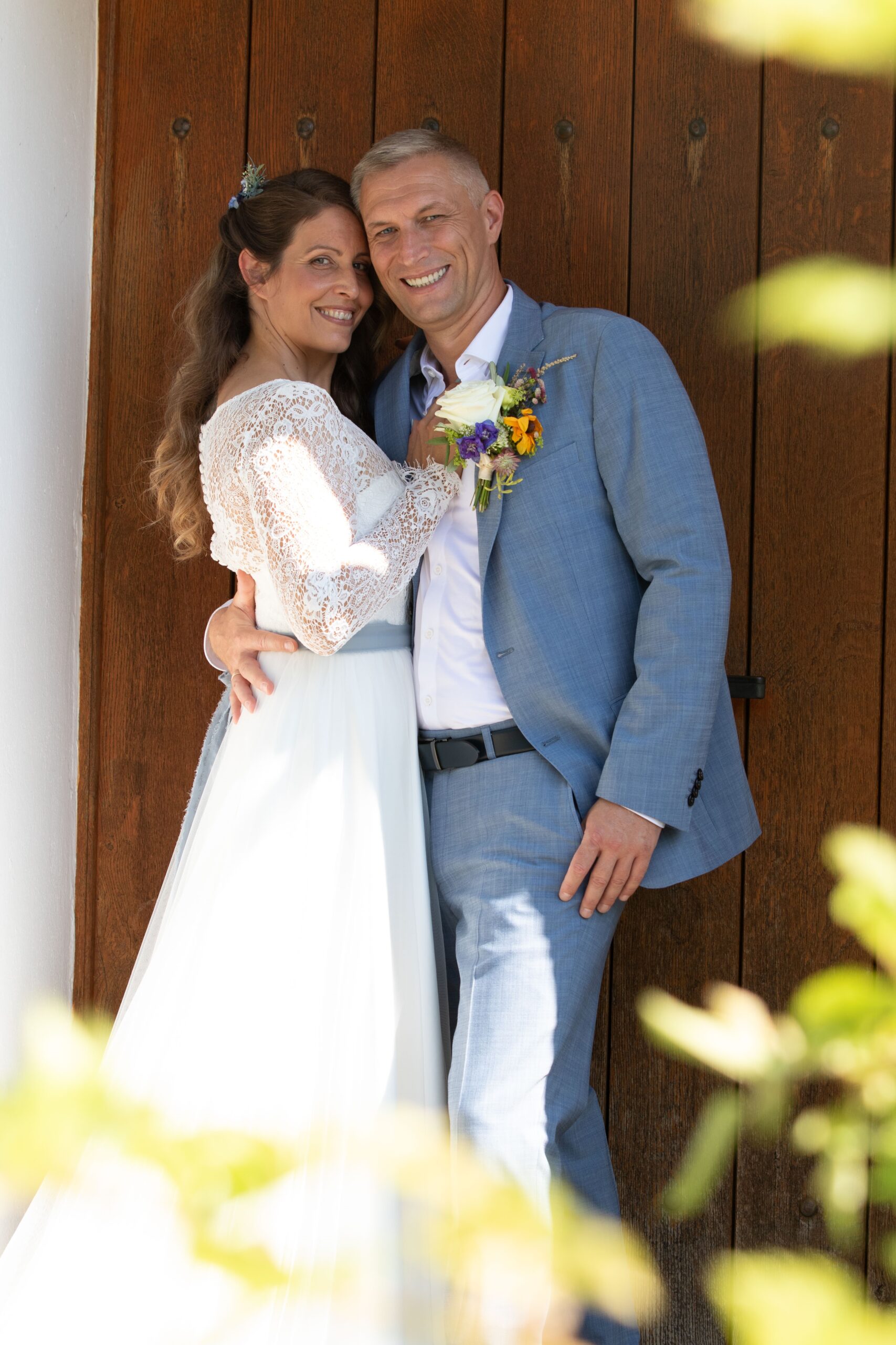Brautpaar bei seiner Hochzeit – begleitet von Hochzeits DJ Patric Kosche