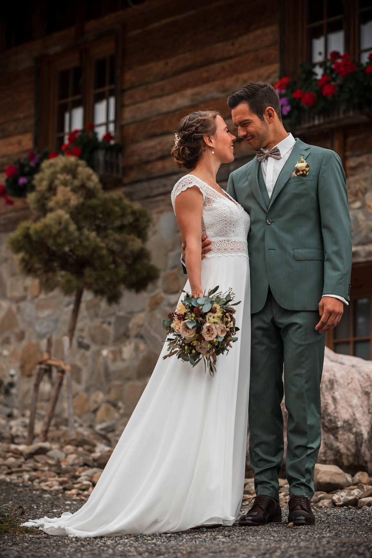 Brautpaar bei seiner Hochzeit – begleitet von Hochzeits DJ Patric Kosche